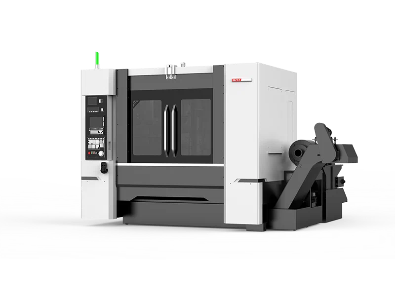 Inverted car grinding center