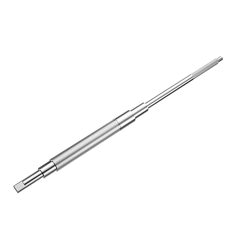 Pump motor shaft