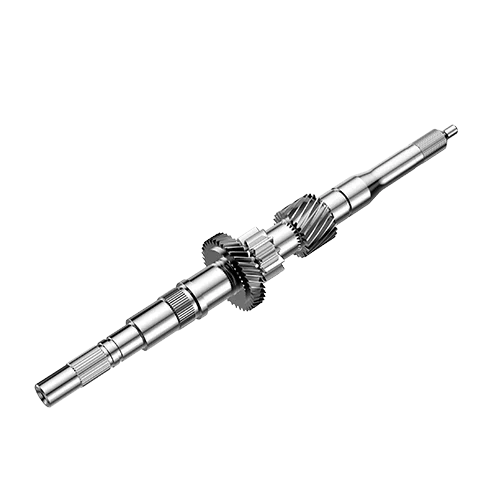 Motor shaft - solid gear shaft