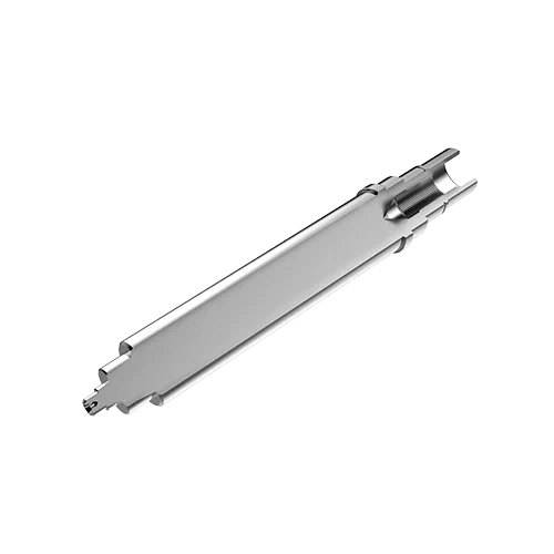 Motor shaft internal spline transmission
